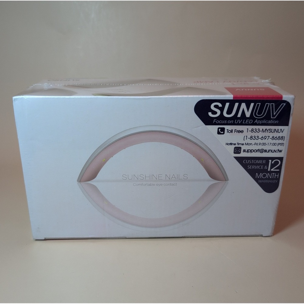 SunUV SUN9C 24w LED UV Nail Lamp Dryer White Electric Nails Drying New Sealed